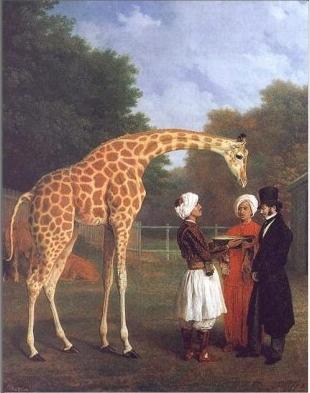 Jacques-Laurent Agasse The Nubian Giraffe Germany oil painting art